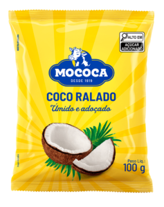 Coco Ralado Úmido Adoçado 100g