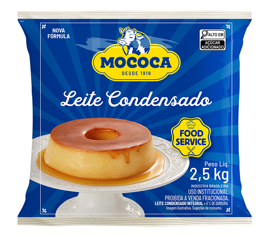 Leite Condensado Integral 2,5KG