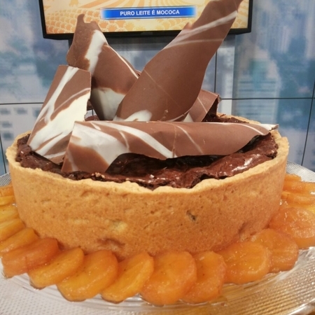 TORTA DE BANANA COM CHOCOLATE